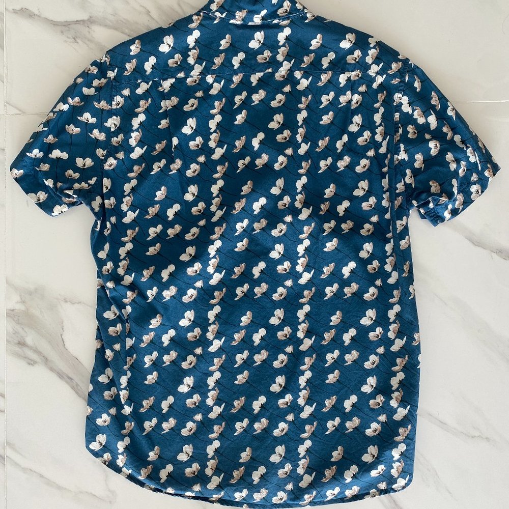 Flower Print Button Down - Picture 4 of 4